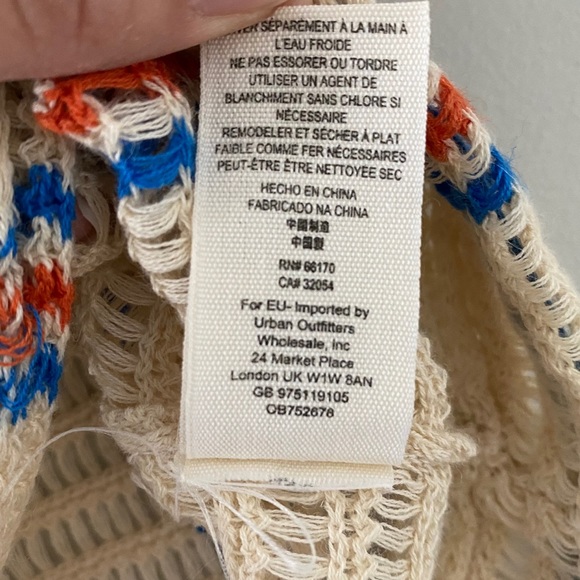 🆕 EUC Free People Babes Only Stripe Knit Top size small - Picture 9 of 14